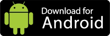 Android OS button to click and download the app from the store